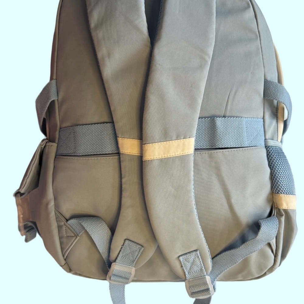 Knuo Light Blue Backpack Bag Travel School Laptop Bag - Picture 4 of 10